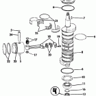 E150TXCDC Коленчатый вал & Поршень