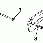 E40RCDE Transom mount kit - rope start only