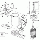 E155WTXCDR Electric starter & solenoid american bosch 08142-2...