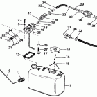 E70TLCDC Fuel tank with gauge