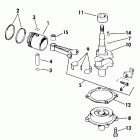 EJR-CDR Коленчатый вал & Поршень