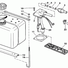 E40RCDE Vro oil tank kit-1.8 gallon