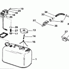 E45RCCDS Fuel tank with gauge