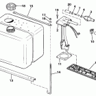 E300TXCDC Oil tank kit - 3.0 gallon