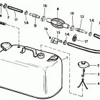 E28ELCDS Fuel tank without gauge