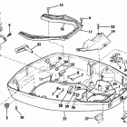 E150TXCDC Нижний кожух двигателя