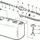 E25RWLCOS Fuel tank without gauge