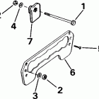 E40ELCOB Transom mount kit - rope start only