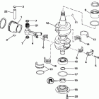E50TELCOB Коленчатый вал & Поршень