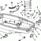 E50TELCOB Нижний кожух двигателя