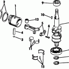 E6SLCOB Коленчатый вал & Поршень