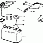 E55RWLCOS Fuel tank with gauge
