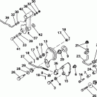 E65RWLCOC Shift & throttle linkage tiller electric, rope mod...