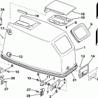 E40ELCOB Engine cover - johnson rope start only