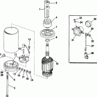 E30TECOA Electric starter & solenoid american bosch #255625...