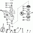 E40RWCOM Коленчатый вал & Поршень
