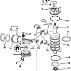 E100WMLCOC Коленчатый вал & Поршень