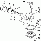 E2RCOC Коленчатый вал & Поршень