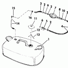 E4BRHCRM Fuel tank - brh models only