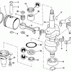 E15RLCRM Коленчатый вал & Поршень