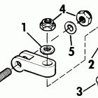 E75ECRD Steering bolt and clevis assembly kit