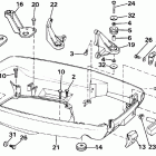 E75ECRD Нижний кожух двигателя