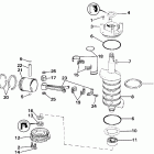 E100WMLCRS Коленчатый вал & Поршень