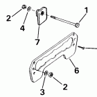 E40ELCRM Transom mount kit - rope start only