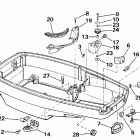 E40ELCRM Нижний кожух двигателя