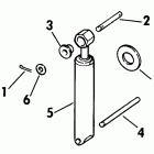 E40ELCRM Tilt aid cylinder