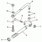 E150STLCRD Dual cable steering connector kit-parallel entry