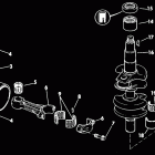 E35RLCRR Коленчатый вал & Поршень