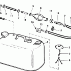 E40RWLCRA Fuel tank without gauge