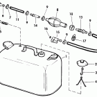 E15RLCRM Fuel tank without gauge