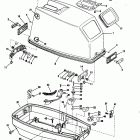 E55RSYN-2 Engine cover-evinrude