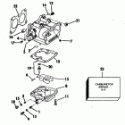 E140MLCTE Carburetor-early production 90-115 only