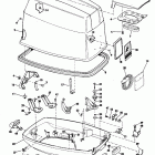 E75ERLCTE Engine cover -evinrude