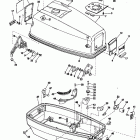 E50BELCTA Motor cover-evinrude