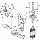 E150TRLCTE Electric starter & solenoid american bosch 08142-2...