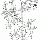 E25RLCTE Exhaust housing-rope start & 25 te