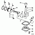 E2RCTD Коленчатый вал & Поршень