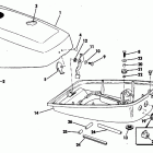 E8RLCTA Motor cover-4.5 johnson models