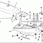 E8RLCTA Motor cover,johnson models-7.5