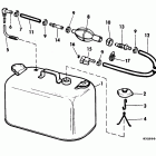 E25RSLS Fuel tank assy.without gauge