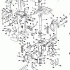 E25RLCTE Exhaust housing-electric start only