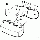 E4BRHCTA Fuel tank brh models only