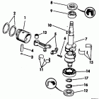 E8RLCTA Crankshaft & piston-4.5