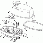 E25RSLS Motor cover evinrude