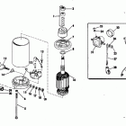 E25RLCTE Electric starter & solenoid american bosch no.2556...