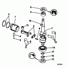 E4BRHCTA Коленчатый вал & Поршень